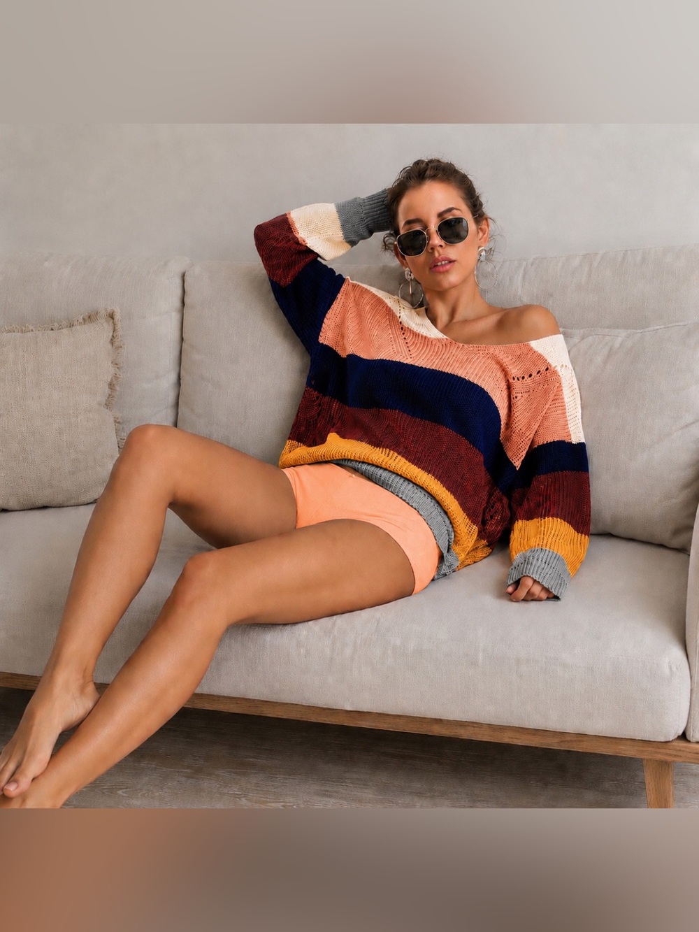 NWT Oversized Knit Sweater- Women